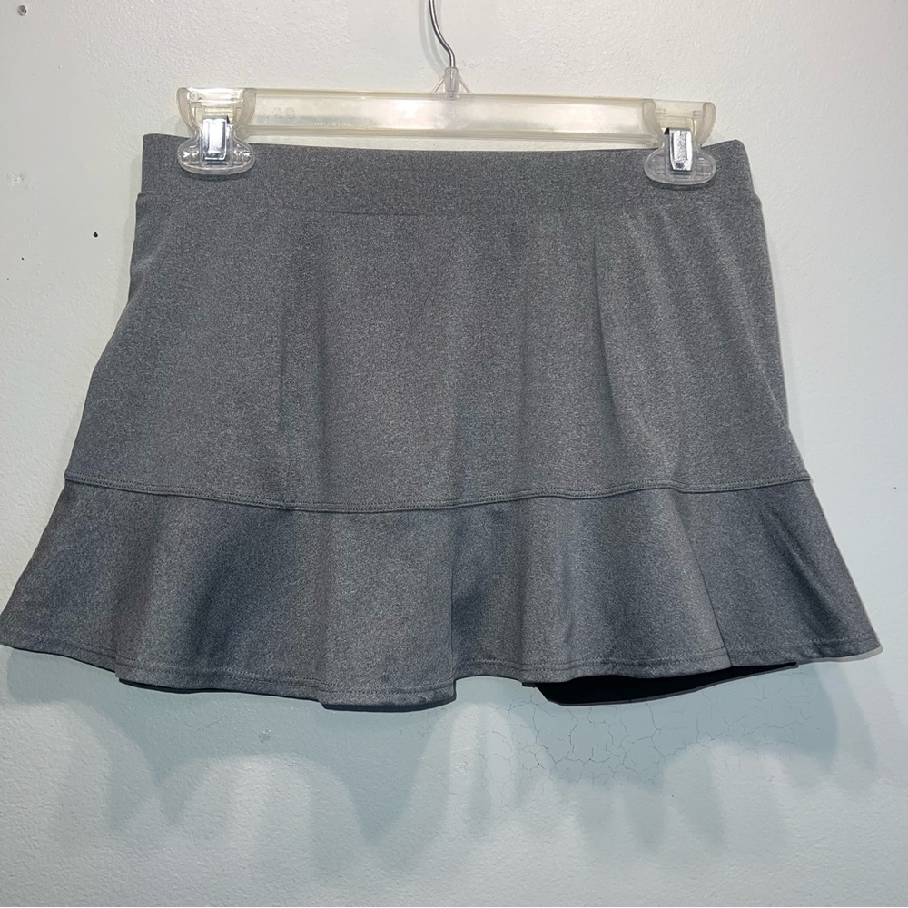 Tail UPF 50+ Pull On Tennis Gray Golf Pickleball Athletic 16" Skort Skirt XS